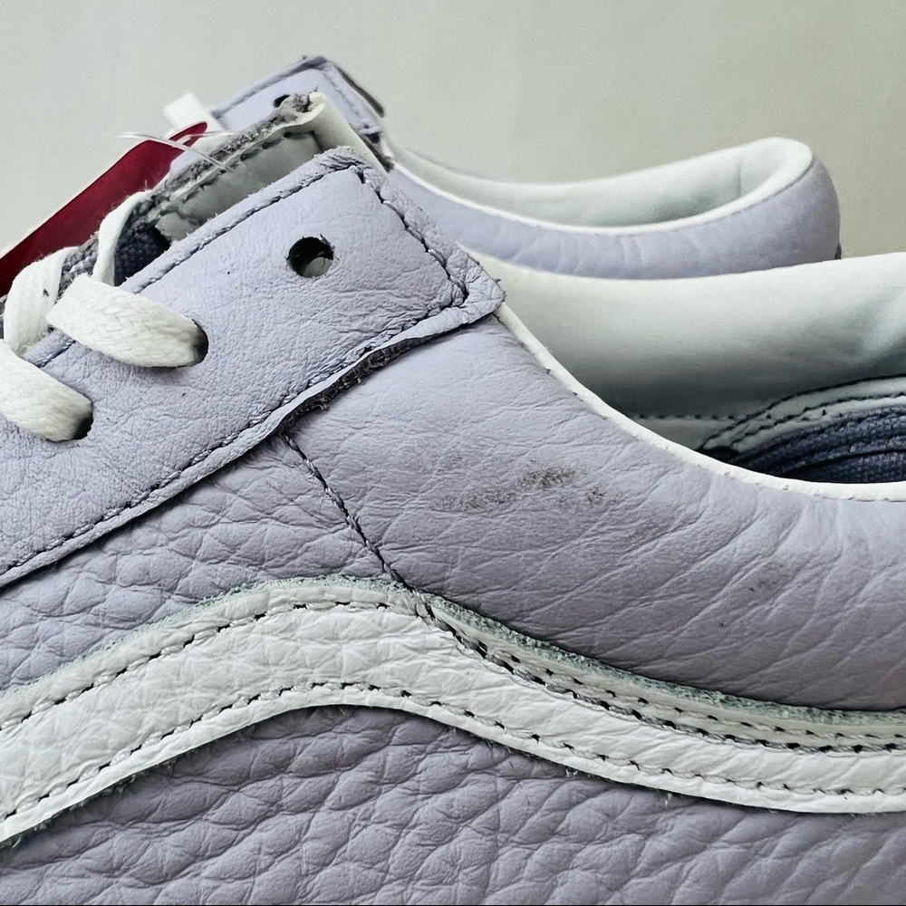 Unisex Lavender Vegan Leather Shoes - Picture 12 of 12